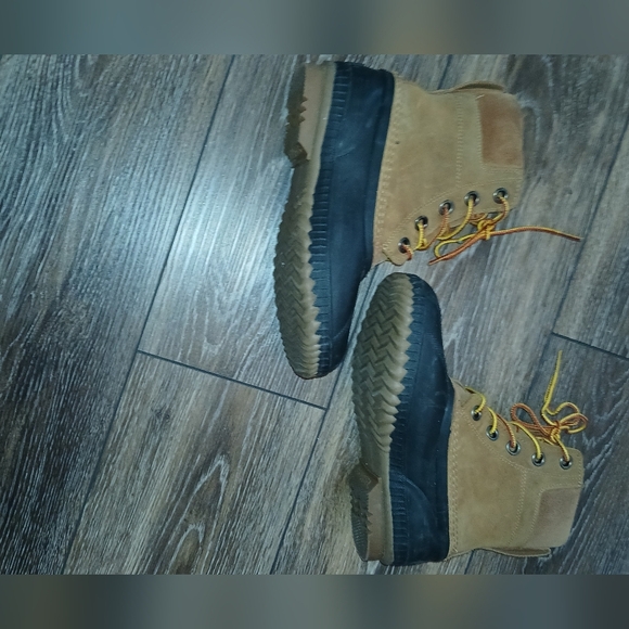 Sorel Cheyenne men's 5 women's 6.5 tan boots waterproof insulated rubber soles - Picture 7 of 7